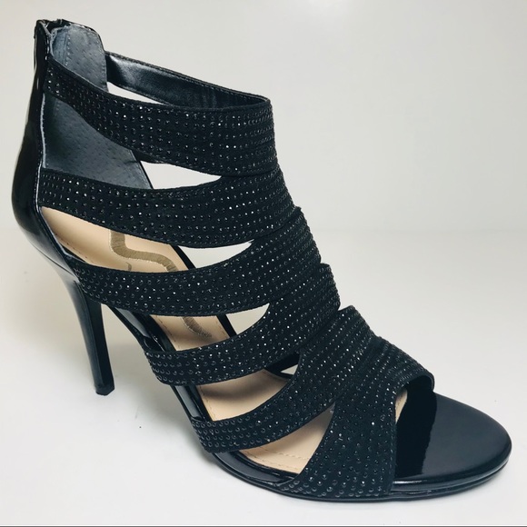 Nina Shoes - Nina Rhinestone gladiator open toes shoes.